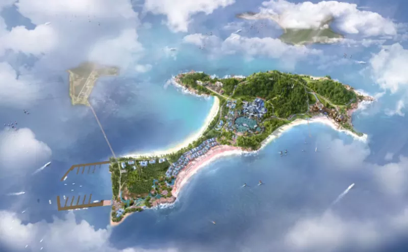Structure en acier EIHE : construction du palais Dongyou au pays des merveilles de Yantai Kongtong