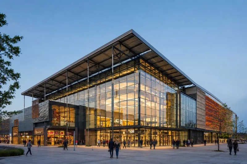 Comment la construction d’un centre commercial à structure métallique peut-elle devenir le centre du mode de vie urbain ?