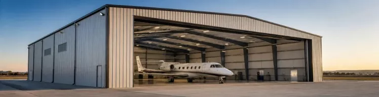 Comment choisir la bonne construction de hangar privé à structure métallique pour votre avion ?