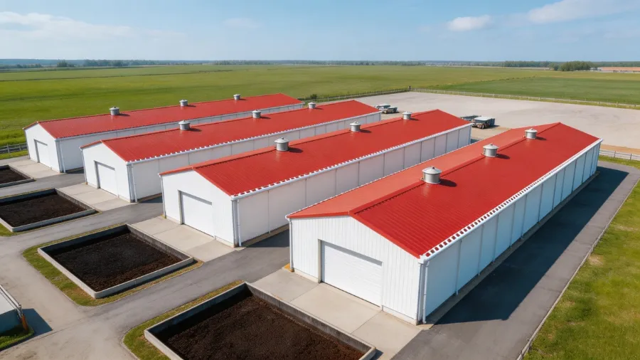 Comment la construction d’un poulailler à structure métallique peut-elle améliorer la gestion des élevages avicoles ?