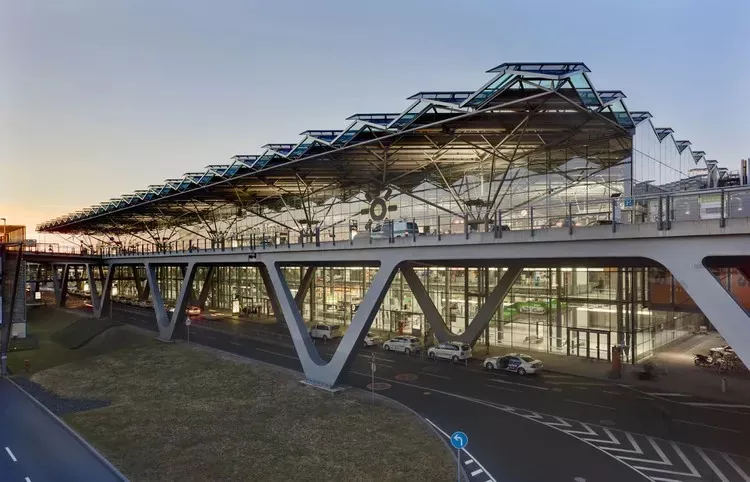 Aéroport prenant en charge le terminal en acier EPC