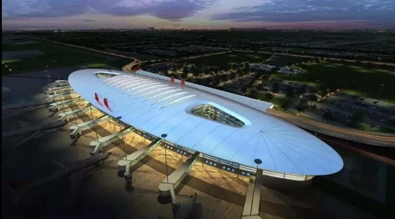 Terminal en acier personnalisé pour grand espace
