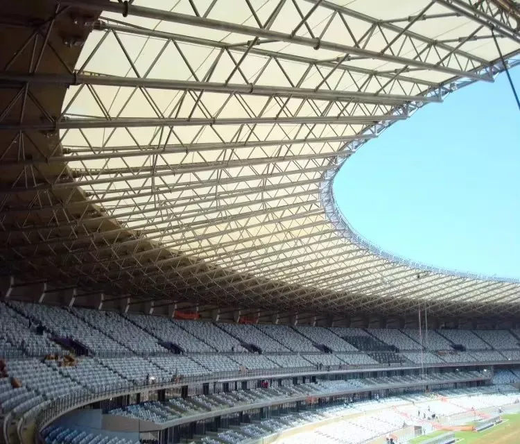 Stade en treillis en tube d'acier durable