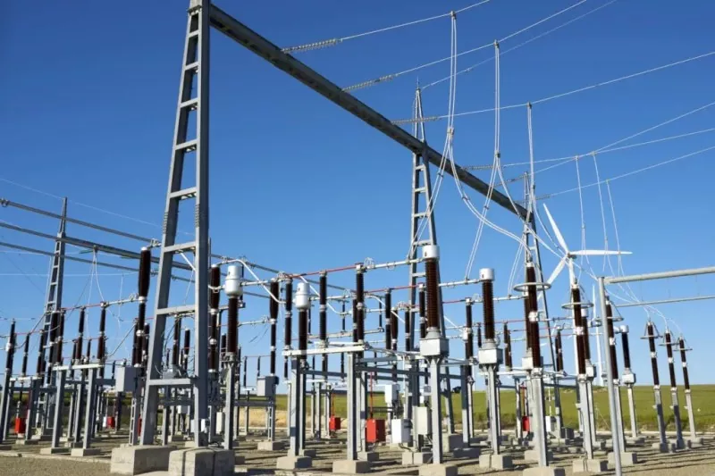 Substation steel structures