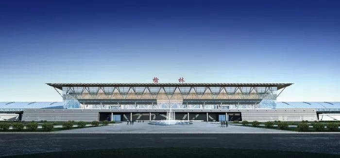 Steel Frame Highway Toll Station Construction