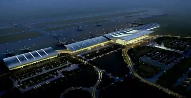 Grid Structure Terminal Steel Construction