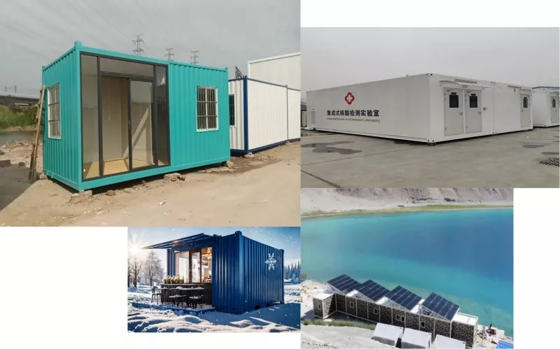 Emergency Disaster Relief Container Steel Construction
