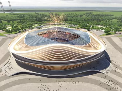 Structures en acier de grande portée pour stade
