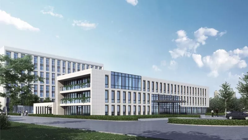 Construction en acier d'hôpital assemblée modulaire