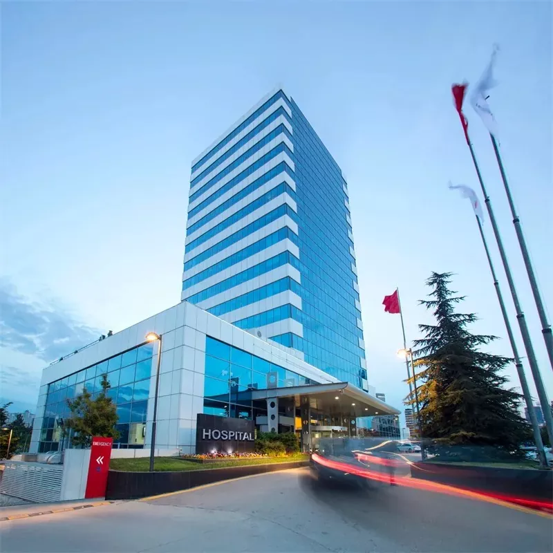 Bâtiment à ossature d'acier d'hôpital modulaire