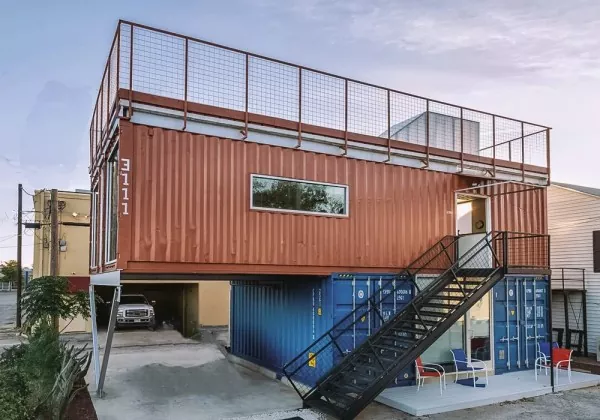 Dortoir modulaire empilable en acier