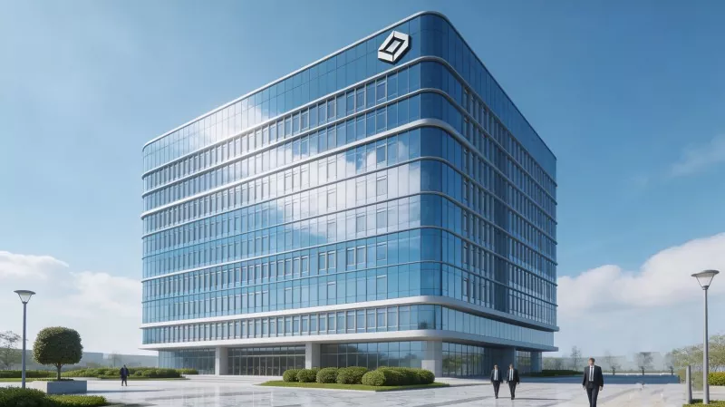 Construction d'immeubles de bureaux préfabriqués à ossature d'acier