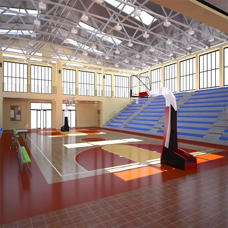 Stade en acier de conception préfabriquée