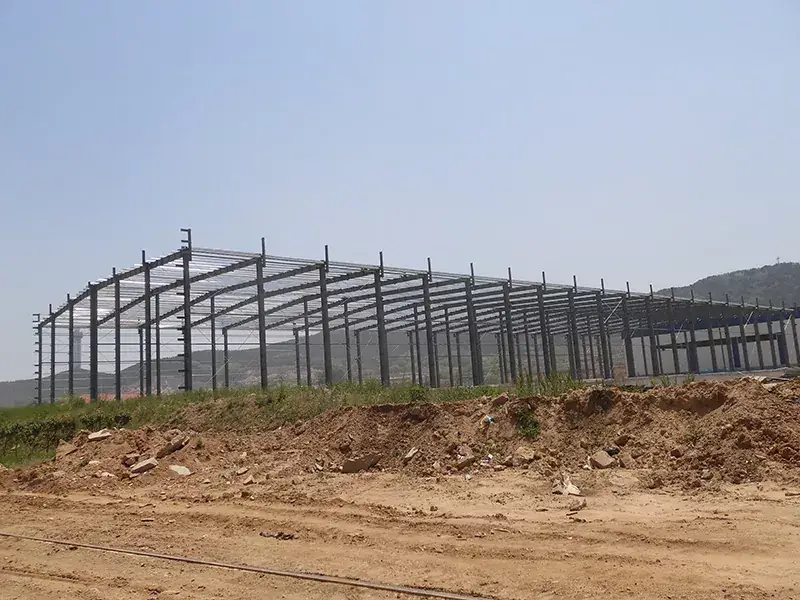 Bâtiments d'entrepôt préfabriqués en métal
