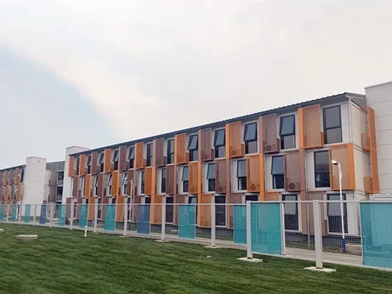 Maison de conteneur préfabriquée modulaire mobile préfabriquée