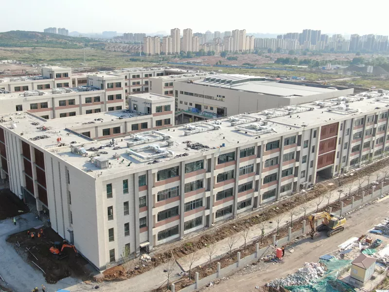 École à ossature d'acier préfabriquée