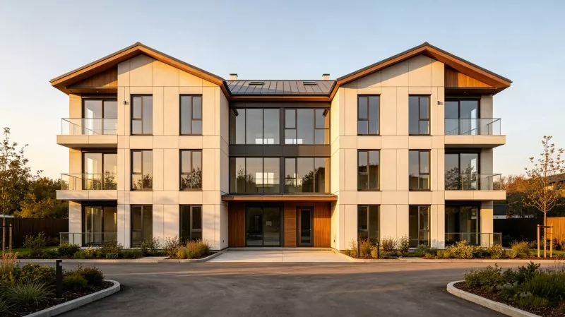 Villa à plusieurs étages précontrainte