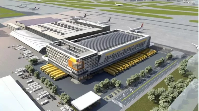 Terminal en acier assemblé rapidement construit