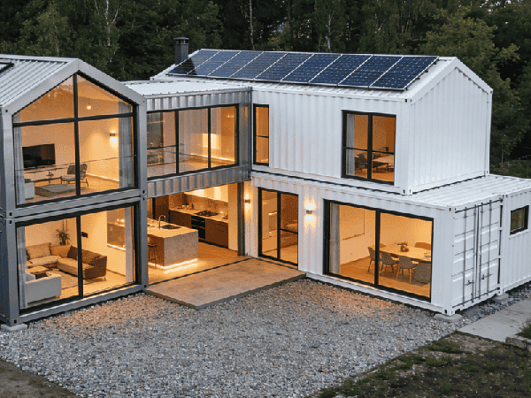 Maisons de conteneurs maritimes