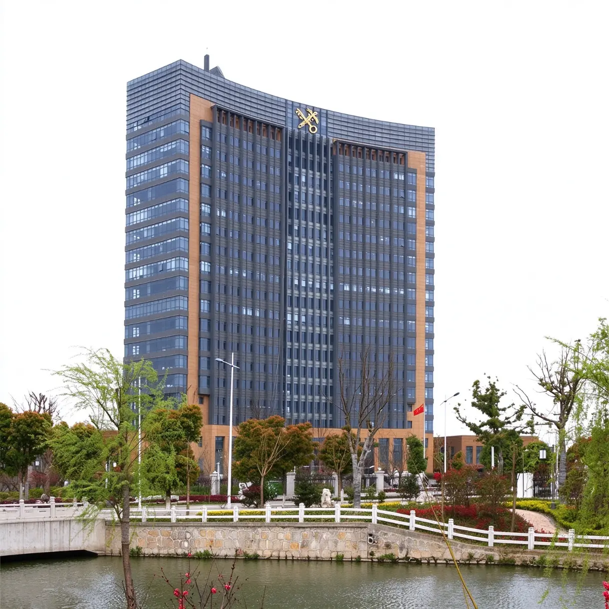 Bâtiment du bureau des douanes à ossature d'acier