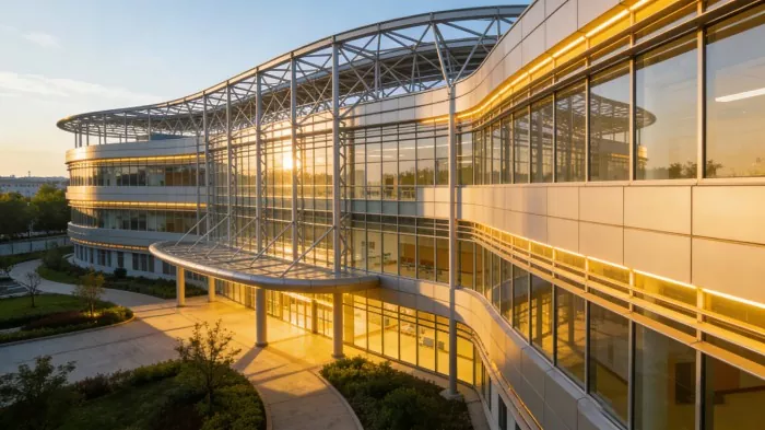 Hôpital de réadaptation de structure en acier