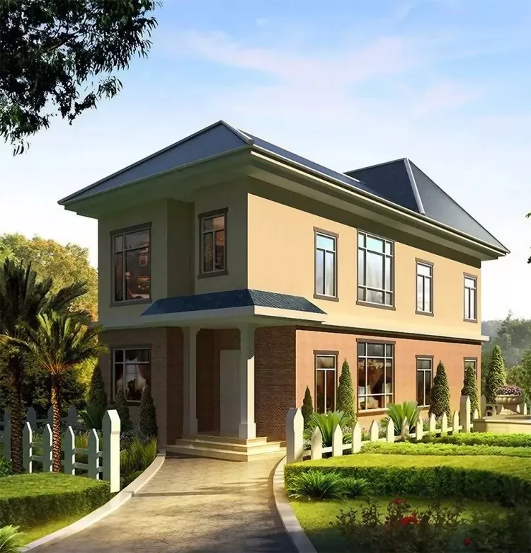 Villa de villégiature à structure métallique